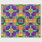 Packpapier der Buntglas-Kunst-7 (Flach)