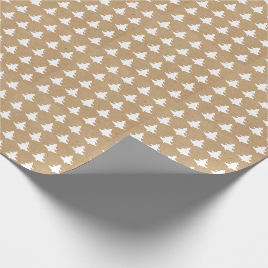 Packpapier der Kraftpapier-Weihnachtsbaum-| (Ecke)