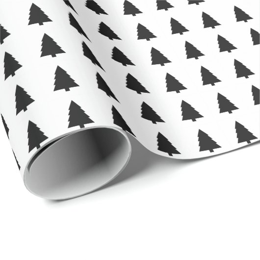 Packpapier der Weihnachtsbaum-| (Rolleneckpunkt)