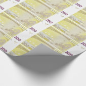Packpapier des Euro-200 (Ecke)