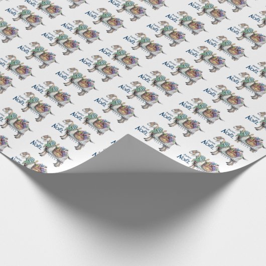 Packpapier des Jägers Weihnachts (Ecke)