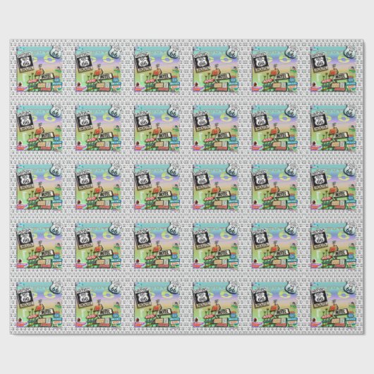 Packpapier des Weg-66 (Flach)