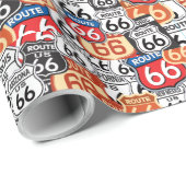 Packpapier des Weg-66 (Rolleneckpunkt)