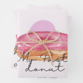 Packpapier Donut Geschenkpapier Set (Beispiel)