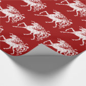 Packpapier - Feiertags-Pferd (Ecke)