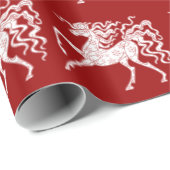 Packpapier - Feiertags-Pferd (Rolleneckpunkt)