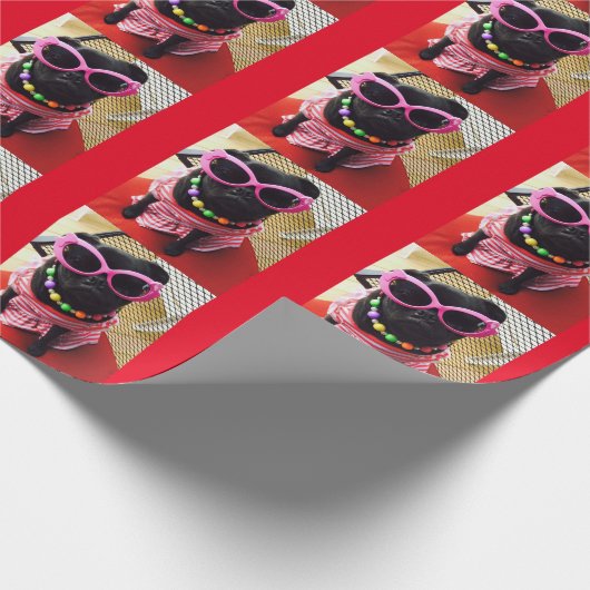 Packpapier Fräulein-Harley (Ecke)