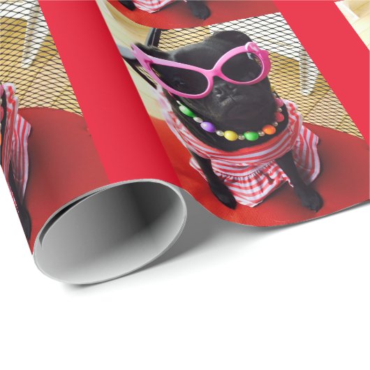 Packpapier Fräulein-Harley (Rolleneckpunkt)