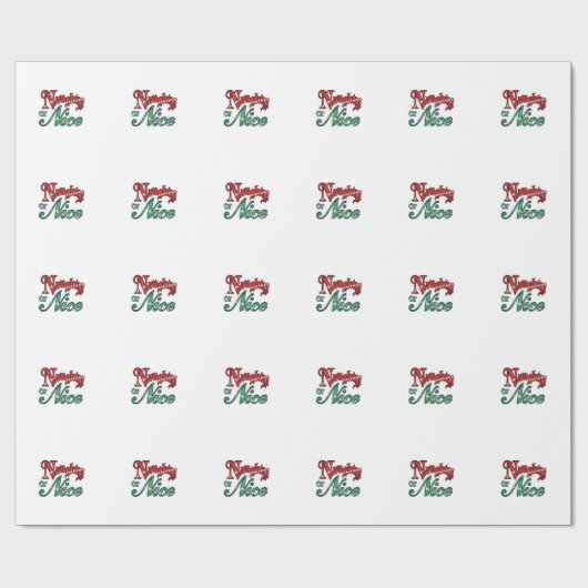 Packpapier/freches oder Nizza Geschenkpapier (Flach)