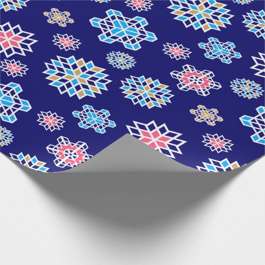 Packpapier-frohe Weihnachten Geschenkpapier (Ecke)