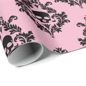 Packpapier für Babypink und Schwarzschädel (Rolleneckpunkt)