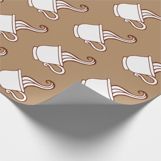 Packpapier für Dampfkaffee (Ecke)