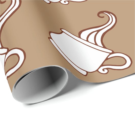 Packpapier für Dampfkaffee (Rolleneckpunkt)