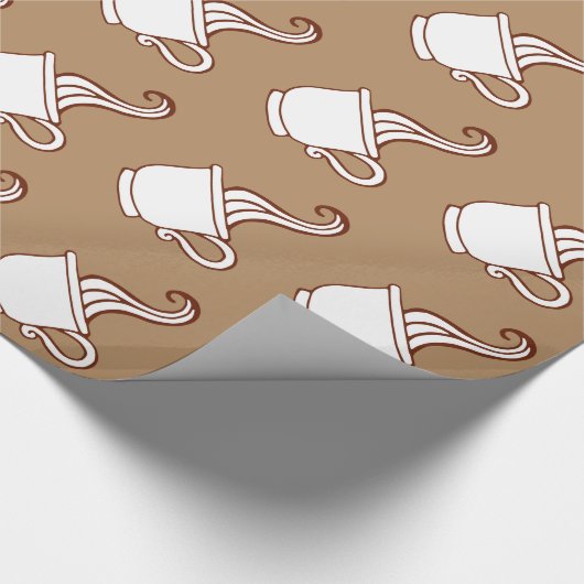 Packpapier für Dampfkaffee (Ecke)