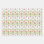 Packpapier für den Urlaub Geschenkpapier Set (Vorderseite 3)