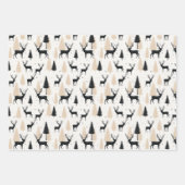 Packpapier für den Urlaub Geschenkpapier Set (Vorderseite)