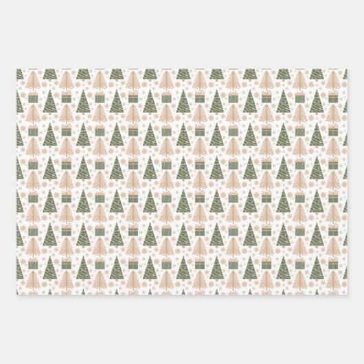 Packpapier für den Urlaub Geschenkpapier Set (Vorderseite 3)