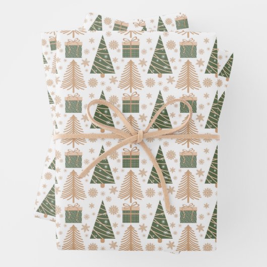 Packpapier für den Urlaub Geschenkpapier Set (Beispiel)