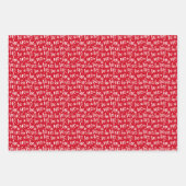 Packpapier für den Urlaub Geschenkpapier Set (Vorderseite)