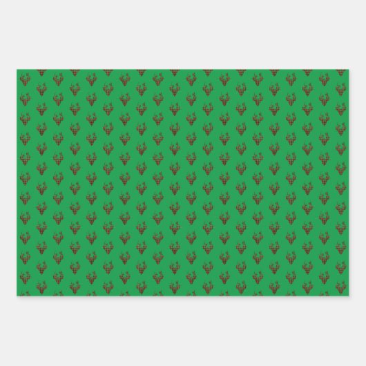 Packpapier für den Urlaub Geschenkpapier Set (Vorderseite 2)