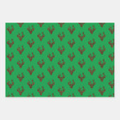 Packpapier für den Urlaub Geschenkpapier Set (Vorderseite)