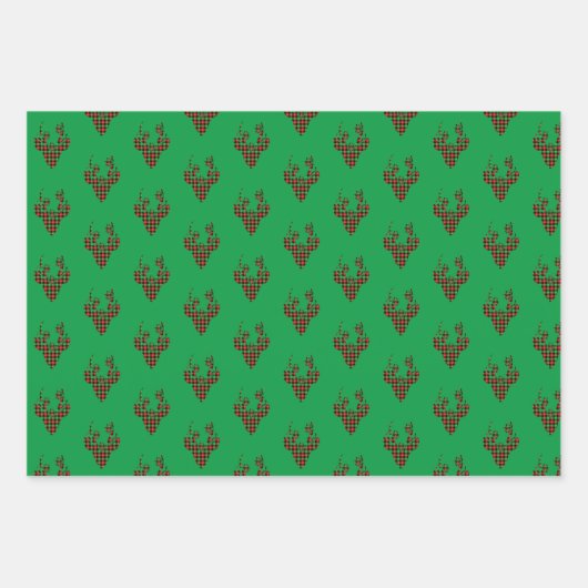 Packpapier für den Urlaub Geschenkpapier Set (Vorderseite)