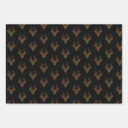 Packpapier für den Urlaub Geschenkpapier Set (Vorderseite)