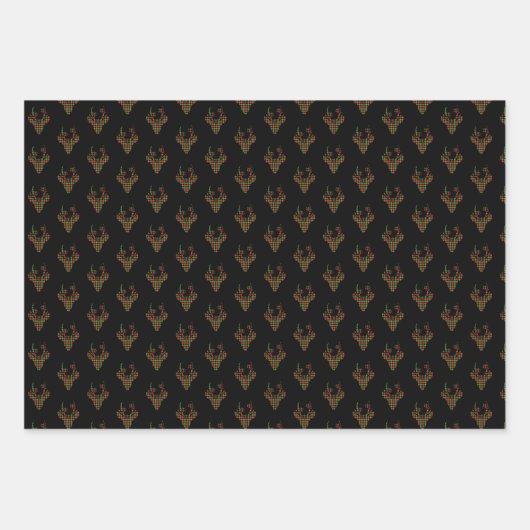 Packpapier für den Urlaub Geschenkpapier Set (Vorderseite 3)