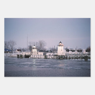 Packpapier für die Lampenschirme von Grassy Island Geschenkpapier Set