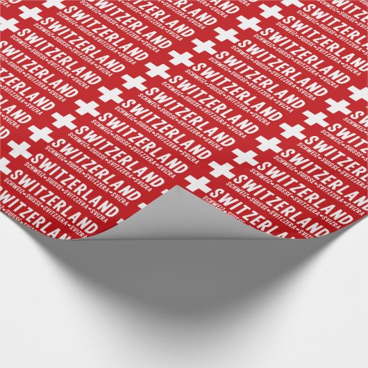 Packpapier für die SCHWEIZ (Ecke)