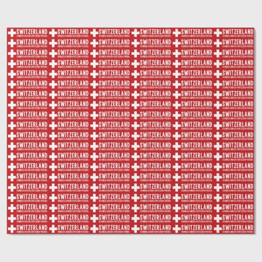 Packpapier für die SCHWEIZ (Flach)