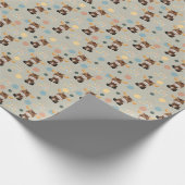 Packpapier für Elch- und Mobile-Babydusche (Ecke)