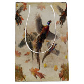 Packpapier für Fasan Mittlere Geschenktüte (Vorderseite)