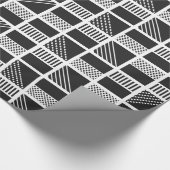 Packpapier für geometrische Quadrate (Ecke)