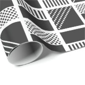 Packpapier für geometrische Quadrate (Rolleneckpunkt)