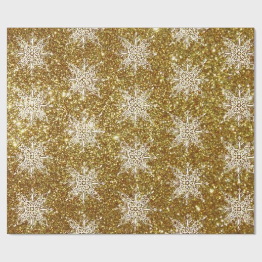 Packpapier für Glitzer und Schneeflocken (Flach)