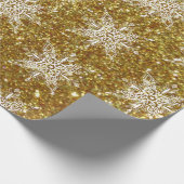 Packpapier für Glitzer und Schneeflocken (Ecke)