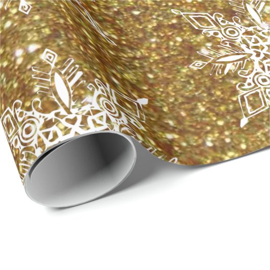 Packpapier für Glitzer und Schneeflocken (Rolleneckpunkt)