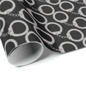 Packpapier für Handschellen der Polizei (Rolleneckpunkt)