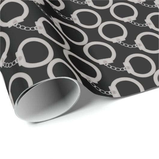 Packpapier für Handschellen der Polizei (Rolleneckpunkt)