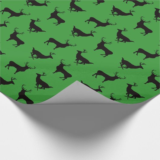 Packpapier für Hirsche Silhouette (Ecke)