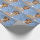 Packpapier für Hunde-Foto (Ecke)