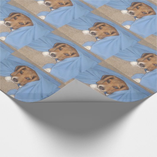 Packpapier für Hunde-Foto (Ecke)