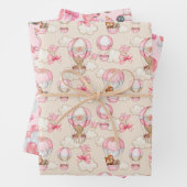 Packpapier für kleine Mädchen Geschenkpapier Set (Beispiel)