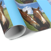 Packpapier für Pferde (Rolleneckpunkt)