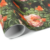 Packpapier für PfirsichRose (Rolleneckpunkt)