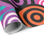 Packpapier für psychedelische Kreise (Rolleneckpunkt)