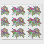 Packpapier für Regenbogenbouquets (Flach)