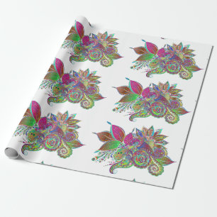 Packpapier für Regenbogenbouquets