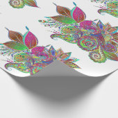 Packpapier für Regenbogenbouquets (Ecke)